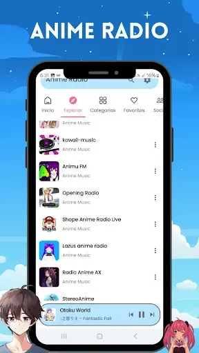 Скриншот 3 — Anime Radio Music