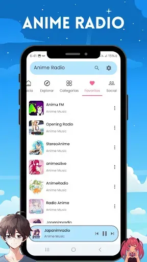 Скриншот 5 — Anime Radio Music