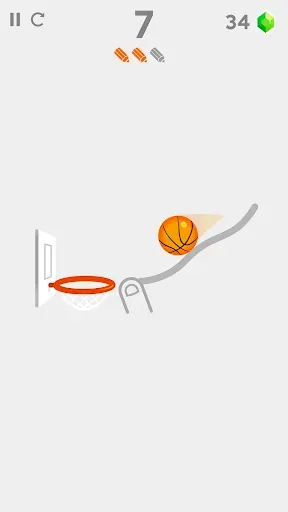 Скриншот 1 — Dunk Line