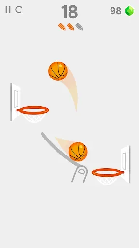 Скриншот 2 — Dunk Line