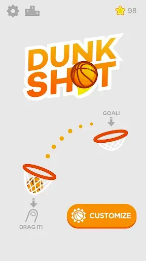 Скриншот 1 — Dunk Shot