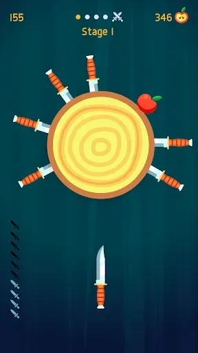 Скриншот 1 — Knife Hit