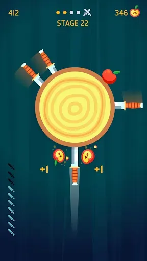 Скриншот 2 — Knife Hit
