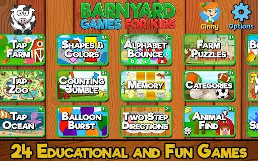 Скриншот 6 — Barnyard Games For Kids