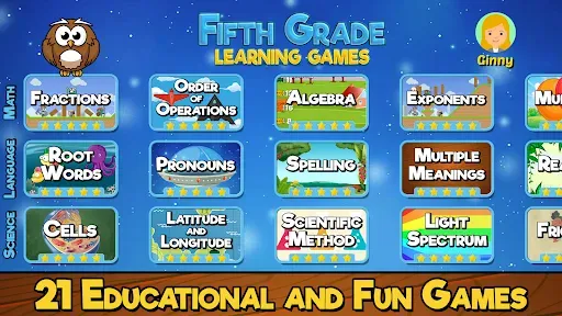 Скриншот 6 — Fifth Grade Learning Games
