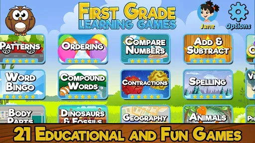 Скриншот 1 — First Grade Learning Games