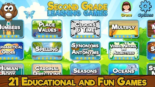 Скриншот 1 — Second Grade Learning Games