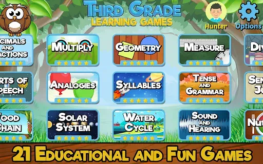 Скриншот 1 — Third Grade Learning Games