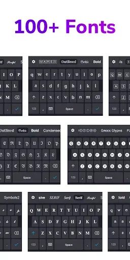 Скриншот 4 — Font Keyboard: Fonts & Emoji