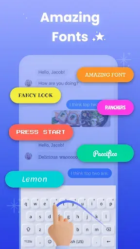 Скриншот 5 — Keyboard Font & Keyboard Theme