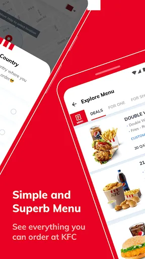 Скриншот 3 — KFC Qatar - Order food online