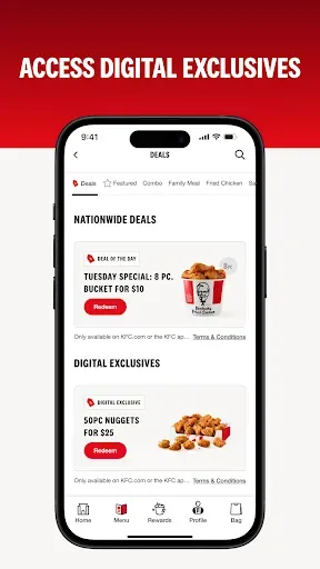 Скриншот 7 — KFC US - Ordering App