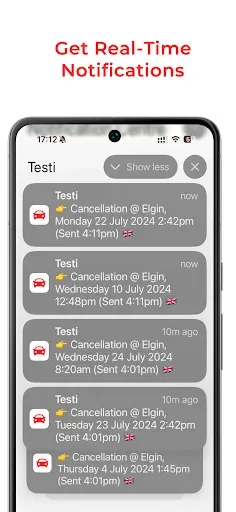 Скриншот 2 — Testi Driving Cancellations UK