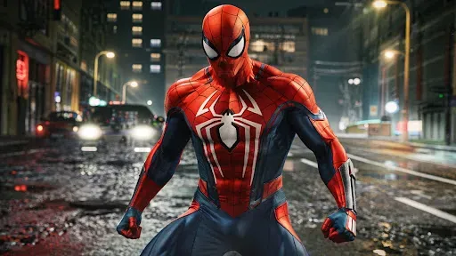 Скриншот 1 — Spider Rope Hero Man Rescue 3D