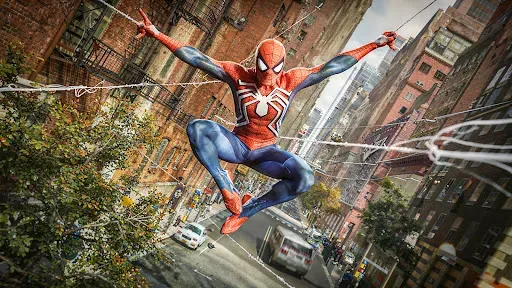Скриншот 3 — Spider Rope Hero Man Rescue 3D