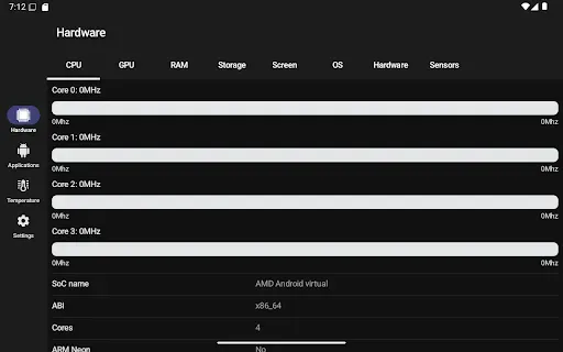 Скриншот 5 — CPU Info (open-source)