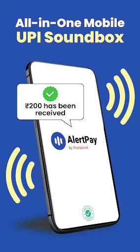 Скриншот 1 — AlertPay UPI Mobile Soundbox