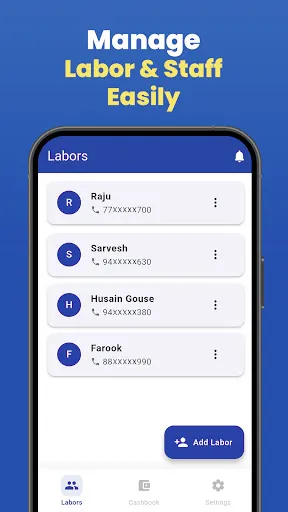Скриншот 2 — Attendance Register Staff App