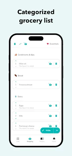 Скриншот 7 — NoWaste: Food Inventory Lists