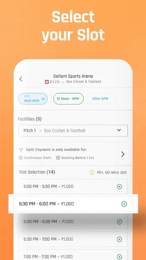 Скриншот 3 — KheloMore: Book sports venues