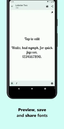 Скриншот 4 — Font Picker - cкачать шрифт