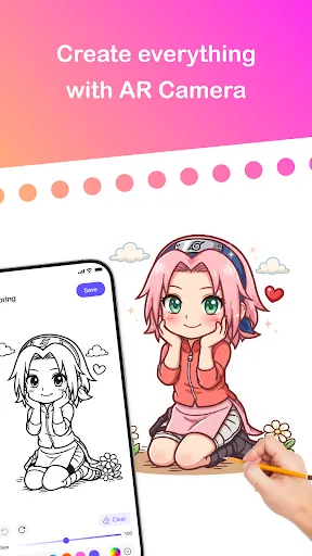 Скриншот 6 — AR Drawing Sketch Paint