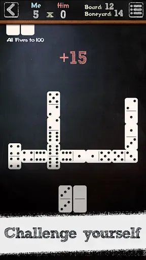 Скриншот 1 — Dominoes Classic Dominos Game