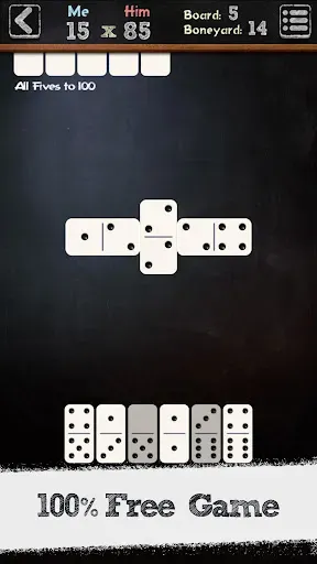 Скриншот 2 — Dominoes Classic Dominos Game