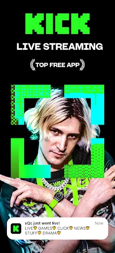 Скриншот 1 — KICK: Live Streaming