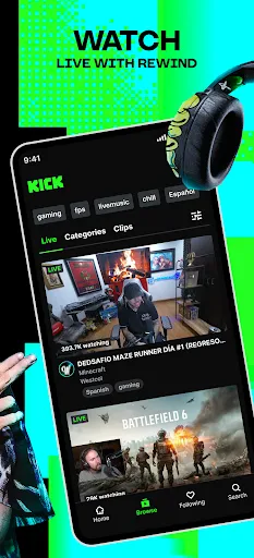 Скриншот 2 — KICK: Live Streaming