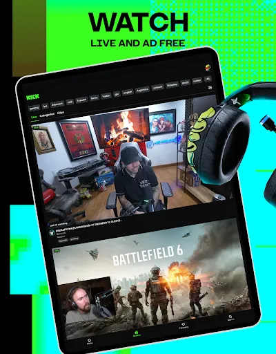 Скриншот 7 — KICK: Live Streaming