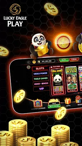 Скриншот 1 — Lucky Eagle Play - Slots Games