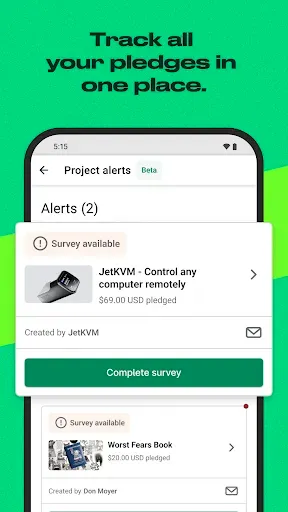 Скриншот 4 — Kickstarter