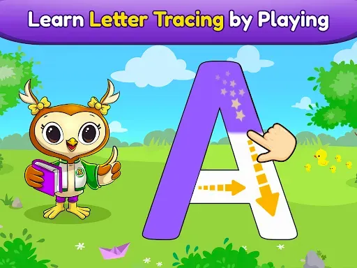 Скриншот 1 — ABC Games: Phonics & Tracing