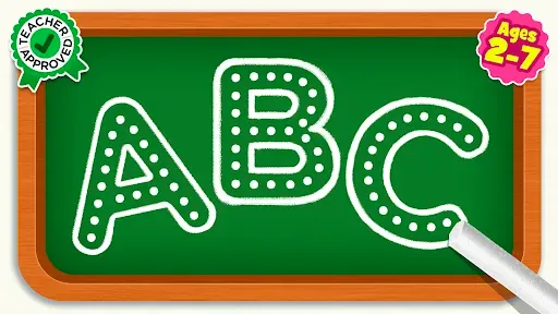 Скриншот 1 — ABC Games: Tracing & phonics