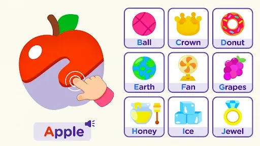 Скриншот 4 — ABC Games: Tracing & phonics