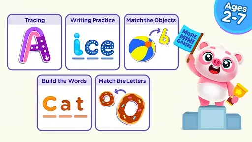 Скриншот 6 — ABC Games: Tracing & phonics