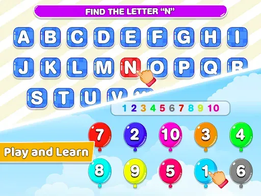 Скриншот 1 — Toddler Games For 3+ Year Old