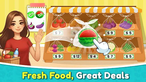 Скриншот 1 — Grocery Market Cashier Store