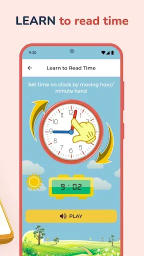 Скриншот 2 — Kids Clock Learning