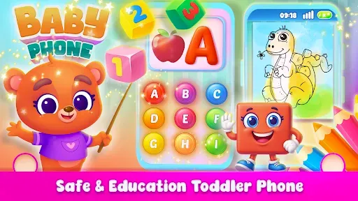 Скриншот 1 — Baby Phone Games for 1-5 Yrs