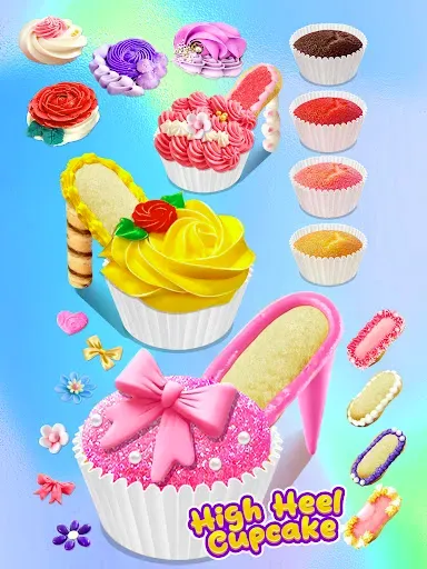 Скриншот 3 — Cupcake Maker: Unicorn Cupcake