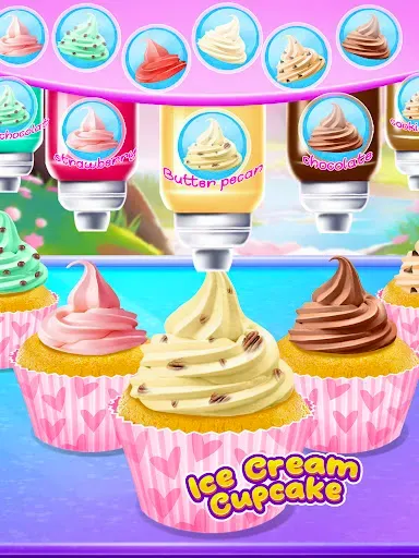 Скриншот 5 — Cupcake Maker: Unicorn Cupcake