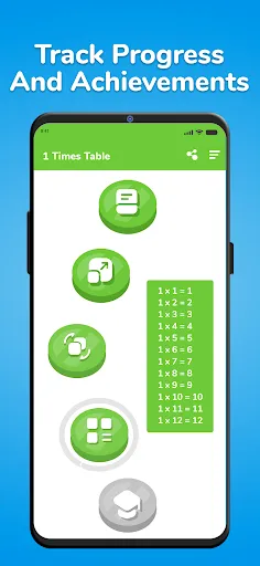 Скриншот 1 — Times Tables
