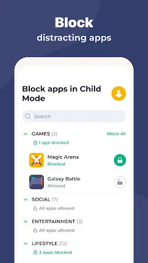 Скриншот 5 — Parental Control - Kidslox