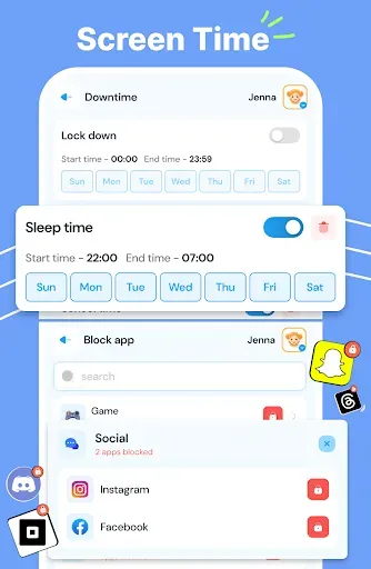 Скриншот 4 — KidsNanny: Parental Control
