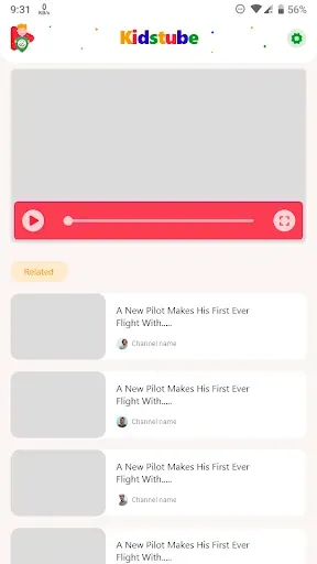 Скриншот 4 — KidsTube -Videos for kids only