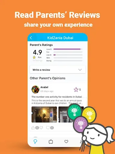 Скриншот 4 — Kidzapp - Family Activities