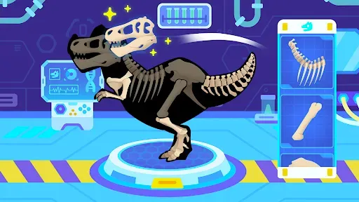 Скриншот 3 — Cocobi Dino World-Jurassic dig