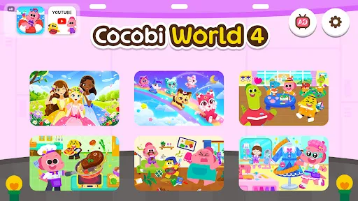 Скриншот 8 — Cocobi World 4 - Kids Game
